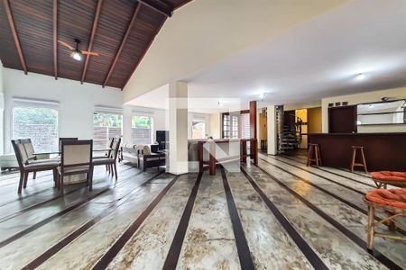 Sala de TV de casa para alugar com 7 quartos, 650m² em Loteamento Joao Batista Juliao, Guarujá