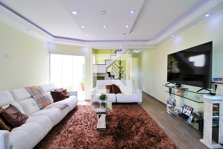 Sala de casa à venda com 3 quartos, 316m² em Parque Novo Oratório, Santo André