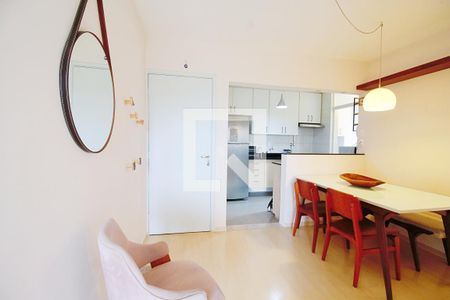 Sala  de apartamento para alugar com 3 quartos, 70m² em Panamby, São Paulo