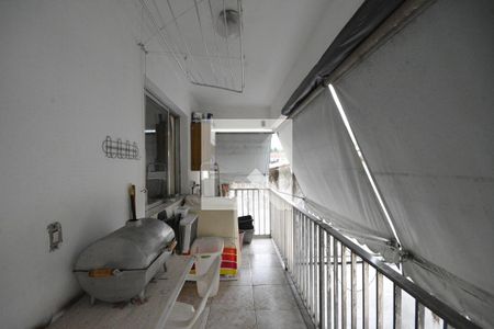 Varanda da Sala de apartamento para alugar com 2 quartos, 68m² em Vaz Lobo, Rio de Janeiro