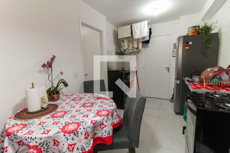 Sala/Cozinha/Área de Serviço de apartamento para alugar com 1 quarto, 24m² em Tatuapé, São Paulo