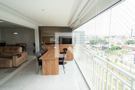 Sacada de apartamento à venda com 4 quartos, 155m² em Centro, São Bernardo do Campo