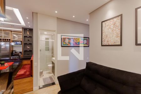 Sala de apartamento à venda com 2 quartos, 90m² em Utinga, Santo André