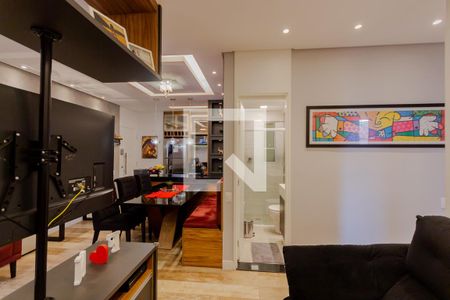 Sala de apartamento à venda com 2 quartos, 90m² em Utinga, Santo André