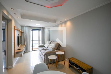 Sala de apartamento à venda com 2 quartos, 63m² em Vila Moinho Velho, São Paulo