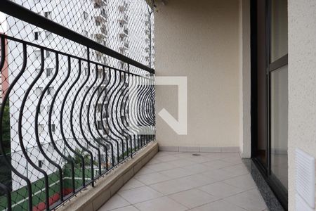 Varanda da Sala de apartamento para alugar com 3 quartos, 93m² em Vila Parque Jabaquara, São Paulo