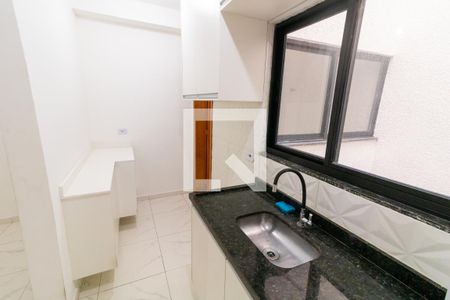 Sala/Cozinha de apartamento para alugar com 2 quartos, 52m² em Parque Maria Luiza, São Paulo
