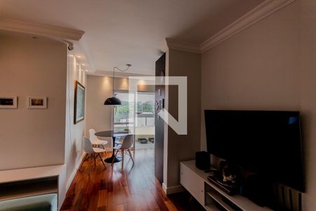 Sala de apartamento à venda com 2 quartos, 58m² em Bangú, Santo André