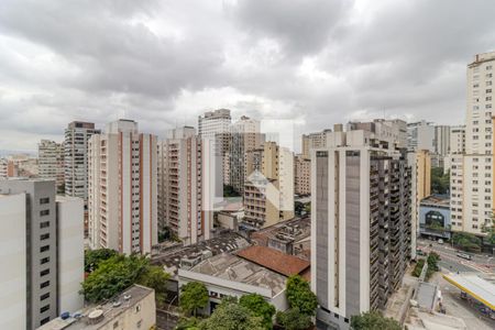 Vista de kitnet/studio para alugar com 1 quarto, 34m² em Vila Buarque, São Paulo