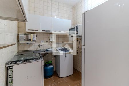 Cozinha de kitnet/studio para alugar com 1 quarto, 34m² em Vila Buarque, São Paulo