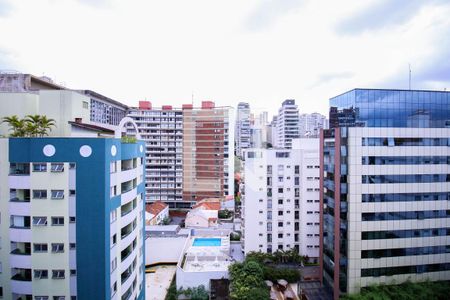 Vista da Varanda de kitnet/studio à venda com 1 quarto, 28m² em Paraíso, São Paulo