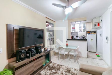 Sala de apartamento à venda com 2 quartos, 51m² em Santa Maria, Belo Horizonte
