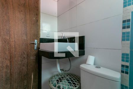 Banheiro da Suíte de casa à venda com 2 quartos, 86m² em Santa Amelia, Belo Horizonte