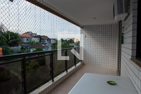 Varanda da Sala de apartamento à venda com 3 quartos, 160m² em Méier, Rio de Janeiro