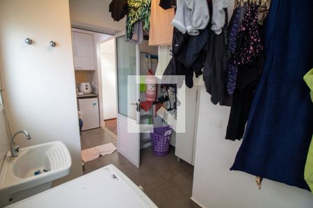 Área de Serviço de apartamento para alugar com 3 quartos, 121m² em Jardim Caravelas, São Paulo