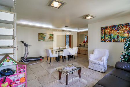 Sala de apartamento à venda com 4 quartos, 265m² em Funcionários, Belo Horizonte