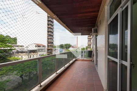 Varanda da Sala de apartamento à venda com 2 quartos, 128m² em Andaraí, Rio de Janeiro