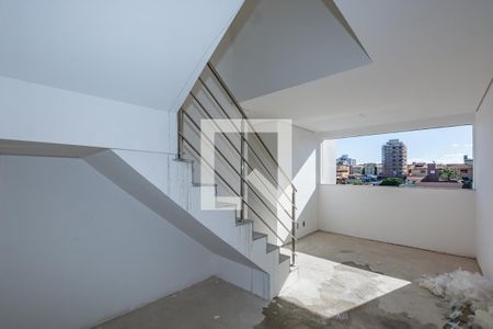 Sala 1 de apartamento à venda com 3 quartos, 137m² em Caiçara-adelaide, Belo Horizonte