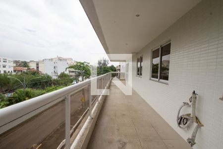 Varanda de apartamento para alugar com 3 quartos, 115m² em Recreio dos Bandeirantes, Rio de Janeiro