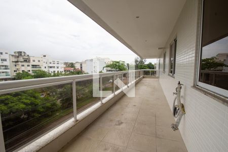 Varanda de apartamento para alugar com 3 quartos, 115m² em Recreio dos Bandeirantes, Rio de Janeiro