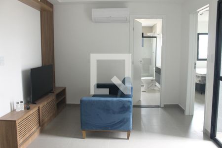 Sala de apartamento para alugar com 1 quarto, 50m² em Jardim do Trevo, Campinas