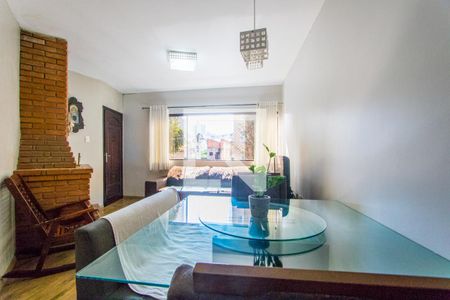 Sala de casa à venda com 3 quartos, 130m² em Vila Valparaíso, Santo André