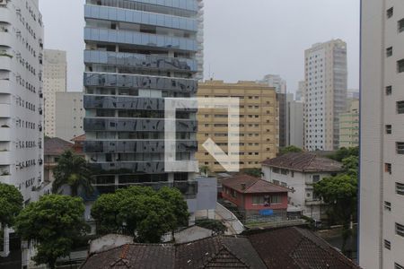 Vista de kitnet/studio para alugar com 1 quarto, 30m² em Boqueirão, Santos