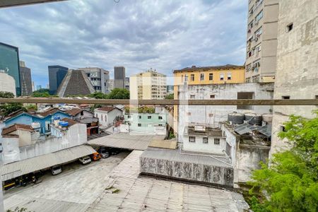 Vista da sala de apartamento à venda com 3 quartos, 90m² em Centro, Rio de Janeiro