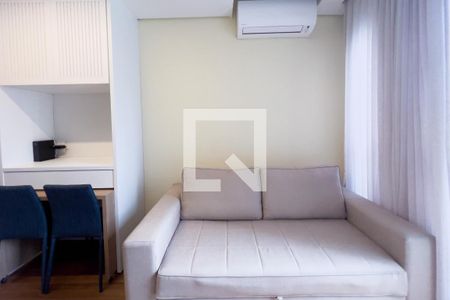 Sala/Cozinha de apartamento para alugar com 1 quarto, 27m² em Jardim Paulista, São Paulo