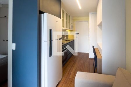 Sala/Cozinha de apartamento para alugar com 1 quarto, 27m² em Jardim Paulista, São Paulo