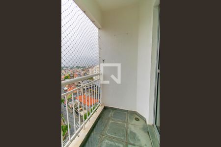 Varanda da Sala de apartamento para alugar com 2 quartos, 56m² em Vila Santa Clara, São Paulo