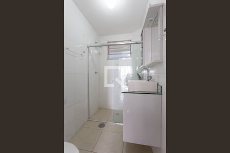 Banheiro de apartamento para alugar com 1 quarto, 33m² em Liberdade, São Paulo