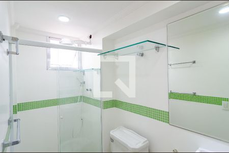 Banheiro da Suíte de apartamento para alugar com 1 quarto, 37m² em Vila Mascote, São Paulo