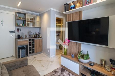 Sala de apartamento à venda com 2 quartos, 45m² em Parque Industrial Tomas Edson, São Paulo