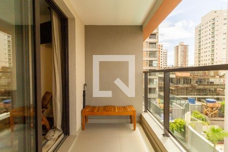 Varanda  de kitnet/studio à venda com 1 quarto, 25m² em Vila Mariana, São Paulo