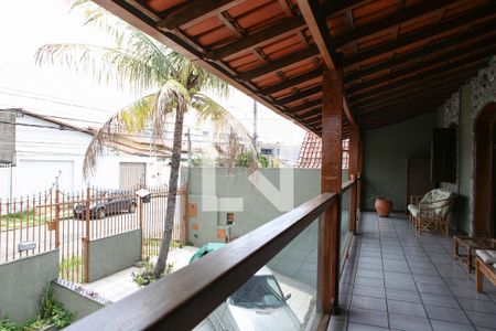 Varanda 2 andar de casa à venda com 4 quartos, 360m² em Guarani, Belo Horizonte