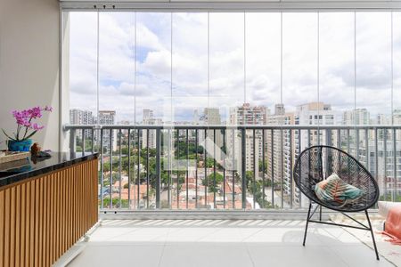 Sala de apartamento para alugar com 1 quarto, 65m² em Vila Cordeiro, São Paulo