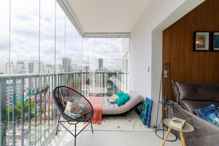 Sala de apartamento para alugar com 1 quarto, 65m² em Vila Cordeiro, São Paulo