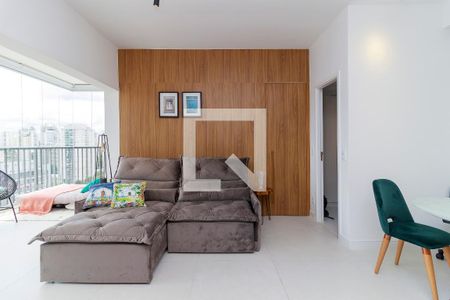 Sala de apartamento para alugar com 1 quarto, 65m² em Vila Cordeiro, São Paulo