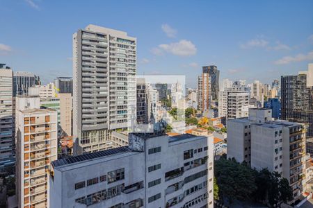 Vista da Varanda de kitnet/studio para alugar com 1 quarto, 39m² em Pinheiros, São Paulo