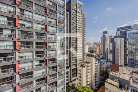 Vista da Varanda de kitnet/studio para alugar com 1 quarto, 39m² em Pinheiros, São Paulo