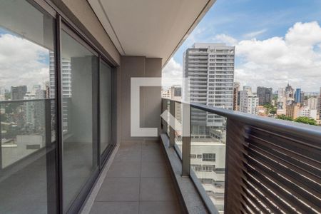 Studio - varanda de kitnet/studio para alugar com 1 quarto, 39m² em Pinheiros, São Paulo