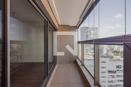 Varanda de kitnet/studio para alugar com 1 quarto, 39m² em Pinheiros, São Paulo