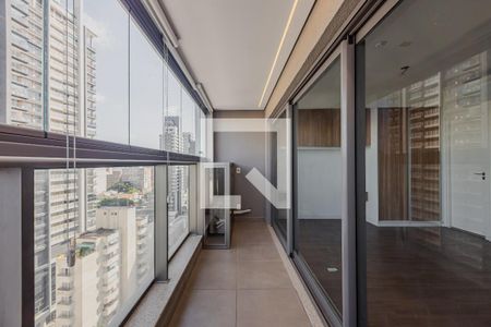 Varanda de kitnet/studio para alugar com 1 quarto, 39m² em Pinheiros, São Paulo