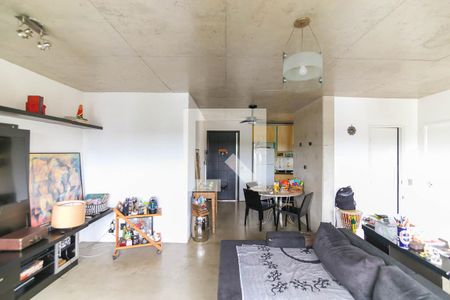 Sala de apartamento à venda com 1 quarto, 70m² em Panamby, São Paulo