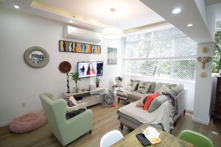 Sala de apartamento para alugar com 2 quartos, 84m² em Laranjeiras, Rio de Janeiro