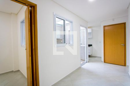 Sala de apartamento à venda com 2 quartos, 50m² em Jardim Bela Vista, Santo André