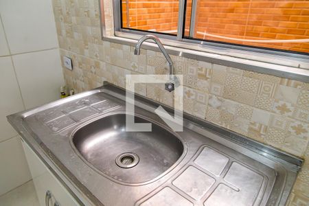 Sala e Cozinha - Detalhe de apartamento para alugar com 1 quarto, 40m² em Vila Monte Alegre, São Paulo