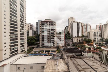 Vista da Varanda de kitnet/studio à venda com 1 quarto, 25m² em Pinheiros, São Paulo