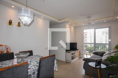 Sala de apartamento à venda com 3 quartos, 64m² em Vila Praia, São Paulo